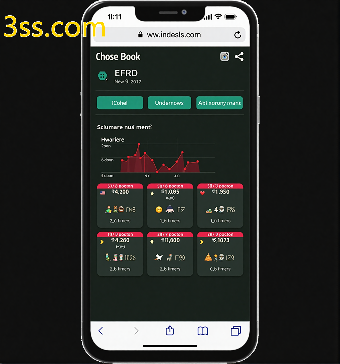 Baixe o aplicativo 3ss.com para jogar a qualquer momento